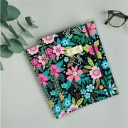 Aminojy 2025-2026 Floral Academic Planner - July to June Weekly/Monthly Organizer with Twin-Wire Binding \u0026 Tabs, A5 Hard Cover for School \u0026 Family Planning